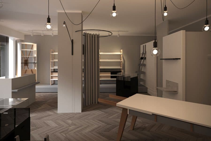 Store Interior 3D Visualisation